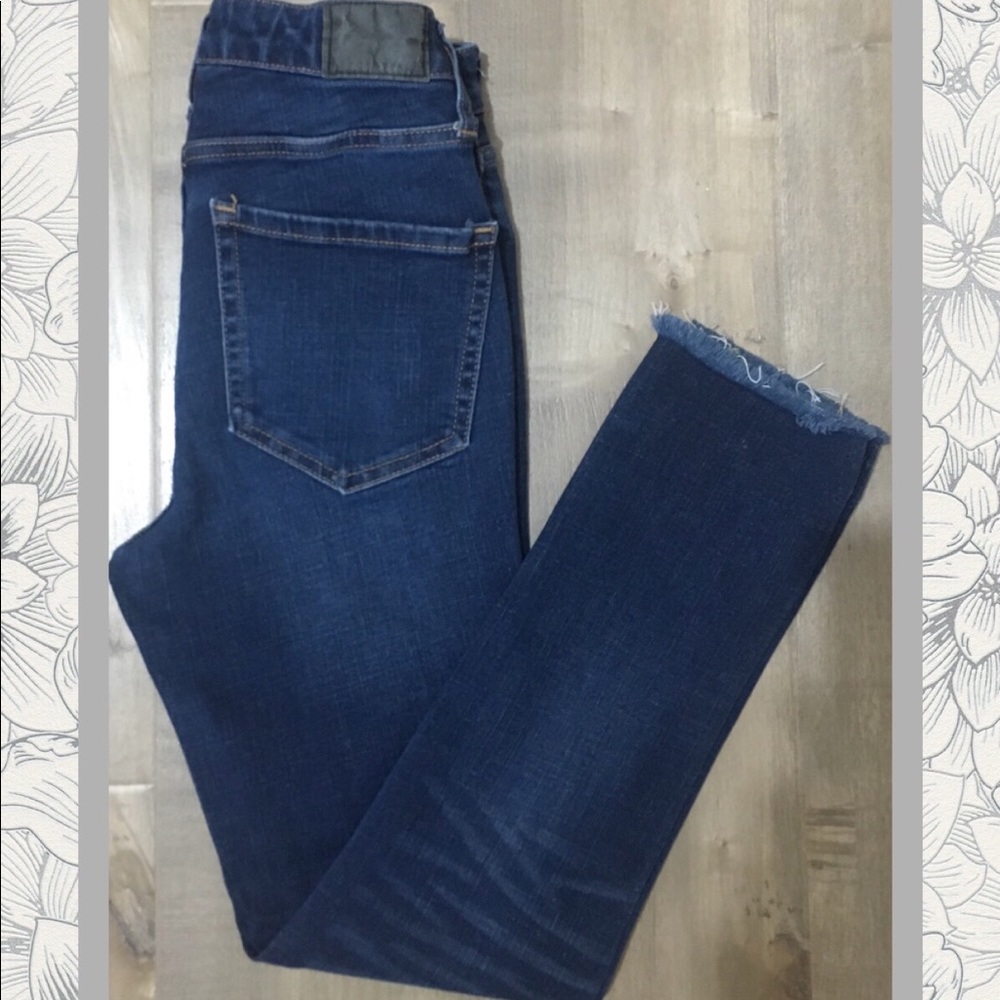 Aeropostal Skinny Button Jeans